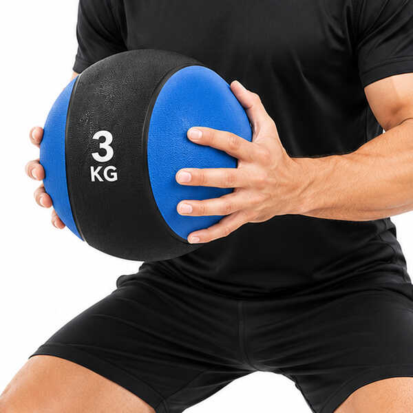 כדור כוח גומי Medicine Ball – תמונה 3