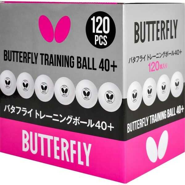 מארז 120 כדורי פינג פונג בטרפליי BUTTERFLY TRAINING BALL