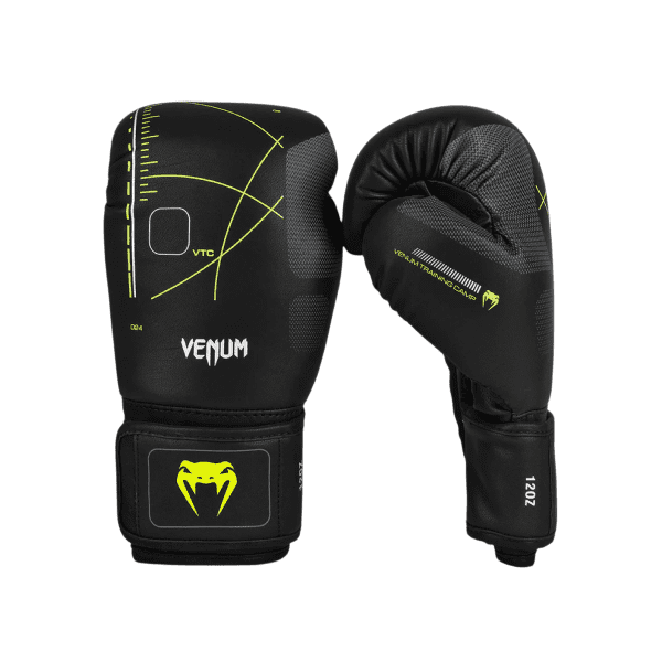 כפפות איגרוף Venum Training Camp 4.0 Boxing Gloves - Black/Neon Green