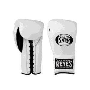 כפפות איגרוף Cleto Reyes Traditional Training Gloves - White/Black