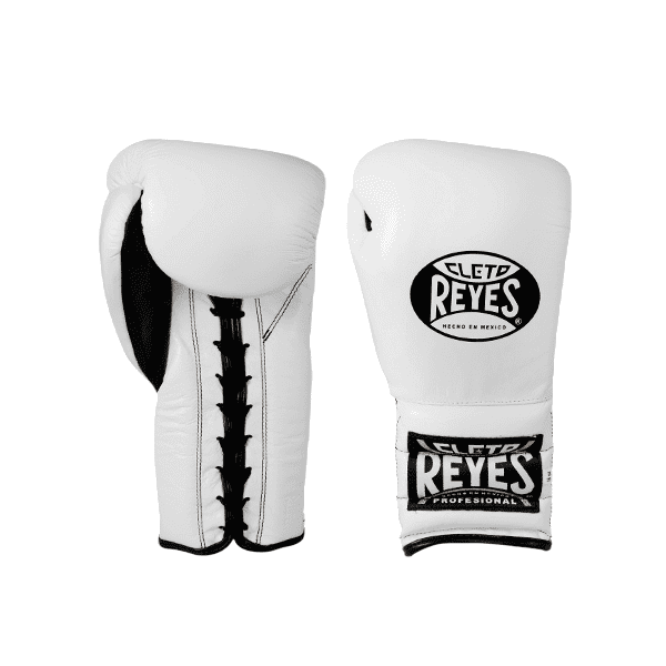 כפפות איגרוף Cleto Reyes Traditional Training Gloves - White/Black