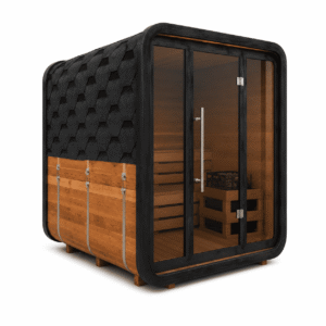 סאונת חוץ Sauna Becker Garden Sauna Kubus מעץ ארז אדום