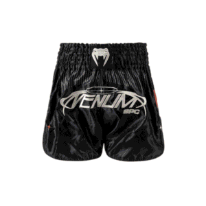 מכנסי איגרוף תאילנדי Venum Eclipse - Black/Ivory