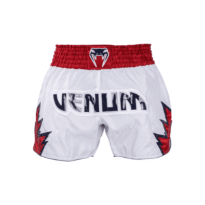 מכנסי איגרוף תאילנדי Venum Inferno - White/Red